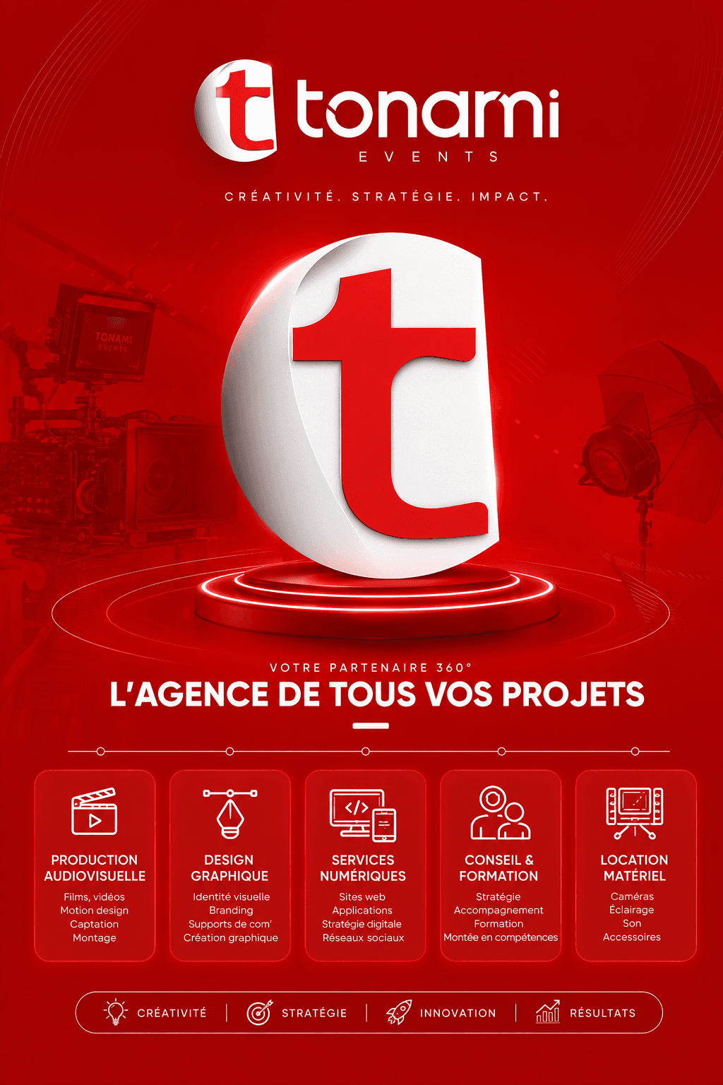 Notre histoire - Tonami Events